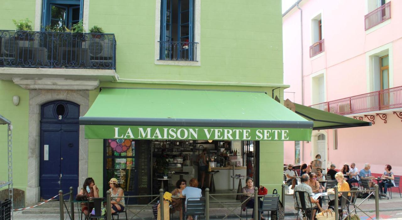 La Maison Verte Sete Bagian luar foto